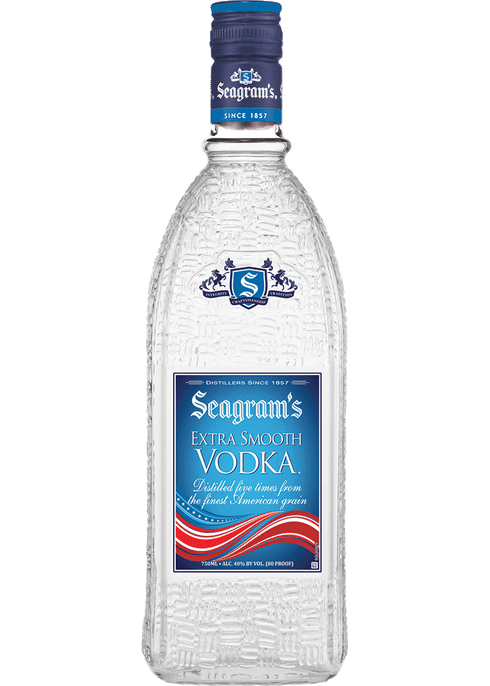 Seagrams Extra Smooth Vodka 750 ml