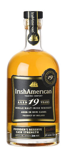 Irish American Irish American Founders Reserve Singe Malt Irish Whiskey 750 ml