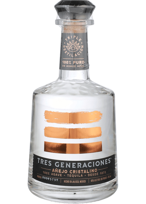 Tres Generaciones Anejo Cristalino Tequila 750 ml