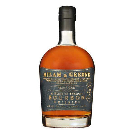 Milam And Greene Triple Cask Straight Bourbon Whiskey 750 ml