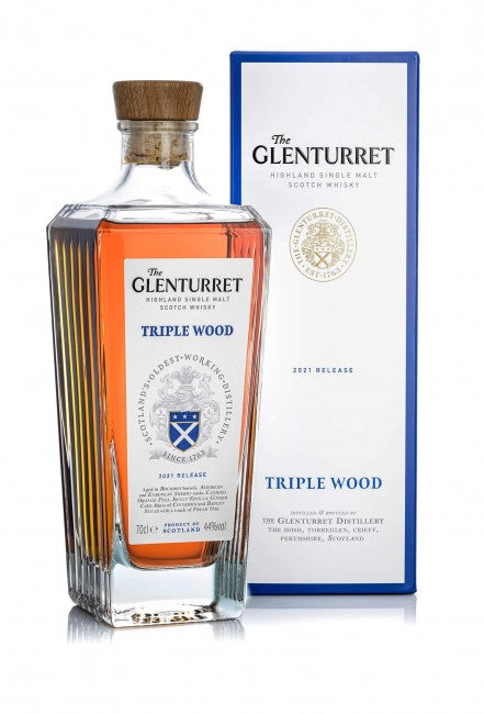 Glanturret Scotch Triple Wood 2023 750ml