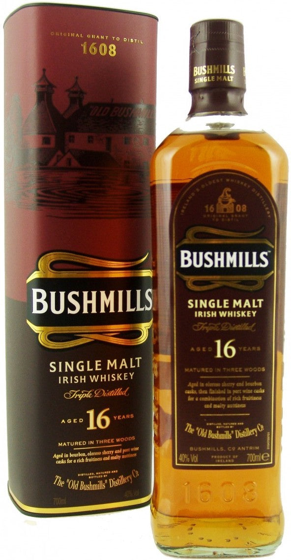 Bushmills Single Malt Irish Whiskey 16 year 750 ml