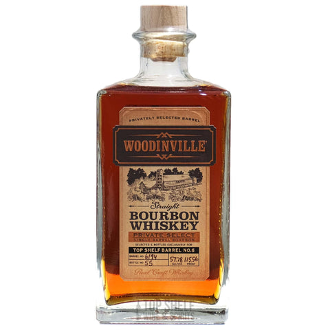 Top Shelf Woodinville Bourbon Single Barrel Cask Strength Barrel 6194 750ml