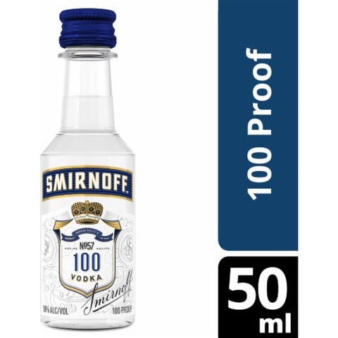 Smirnoff 100 Proof Mini 50ml