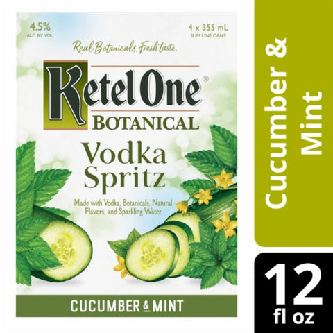 Ketel One Botanical Cucumber & Mint 4x355 ml