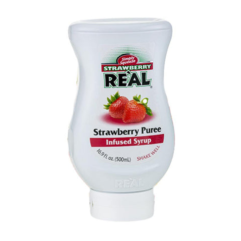 Real Strawberry Puree Infused Syrup 500ml