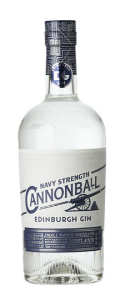 Edinburgh Navy Strength Cannonball 750 ml