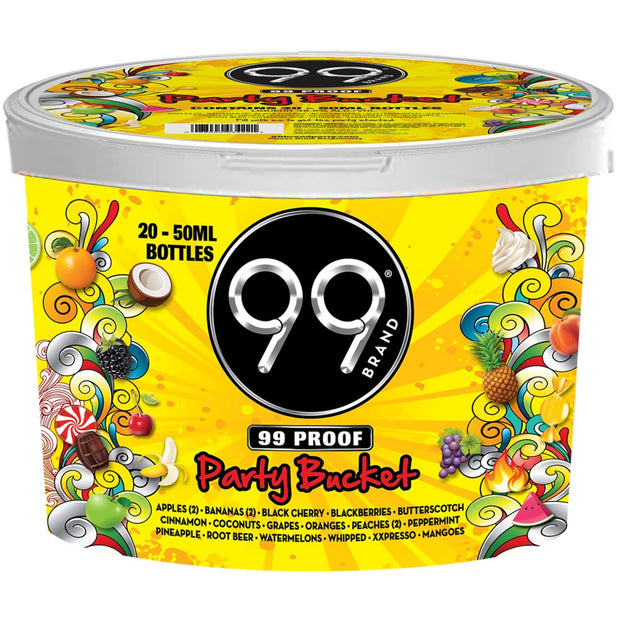 99 Schnapps 20 shots party bucket 50ml