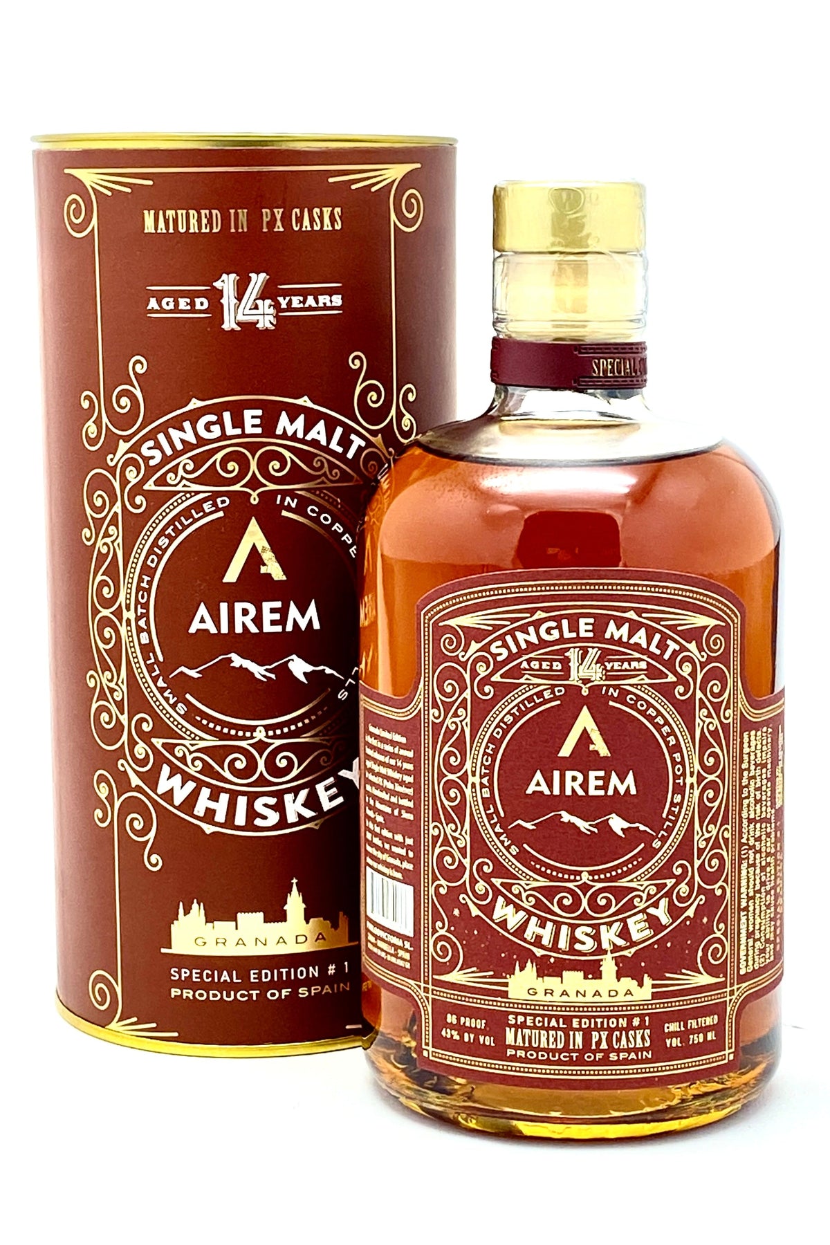 Airem 14 Year Single Malt PX Cask 750ml