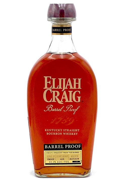 Elijah Craig Barrel Proof Kentucky Straight Bourbon (Barrel B523) 12 year 750 ml
