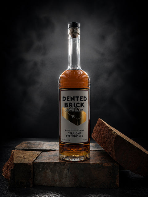 Dented Brick Distillery Bottled-In-Bond Straight Rye Whiskey 750ml