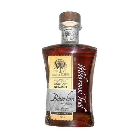 Wilderness Trail Family Reserve Cask Strength single barrel Kentucky straight bourbon 750ml