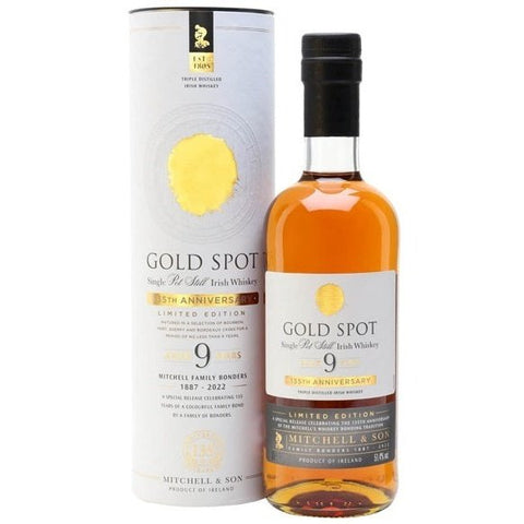 Top Shelf Gold Spot 135th Anniversary 9 year 700ml