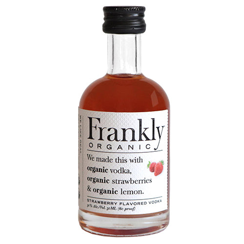 Frankly Organic Strawberry Flavored Vodka 50ml