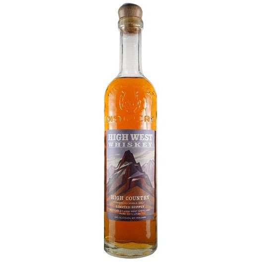 High West Whiskey High West Whiskey High Country American Single Malt Limited Supply 750 ml