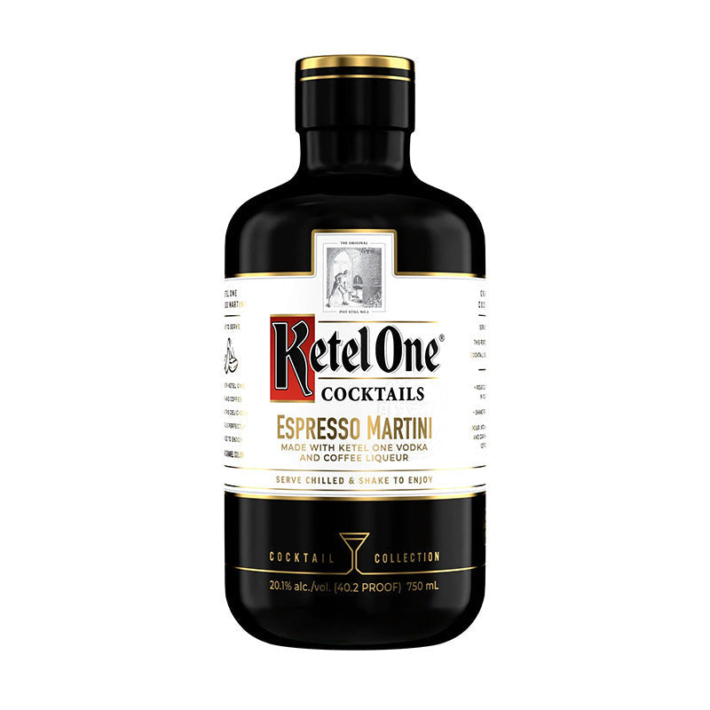 Ketel One Espresso with Martini Glasses 750 ml