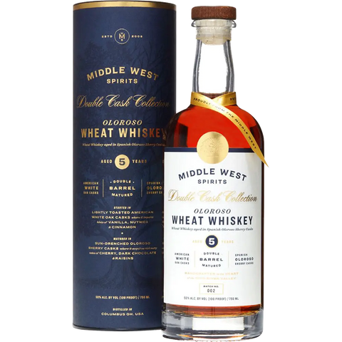 Middle West Spirits Double Cask Collection Oloroso Wheat Double Barrel Matured 5 year 750 ml