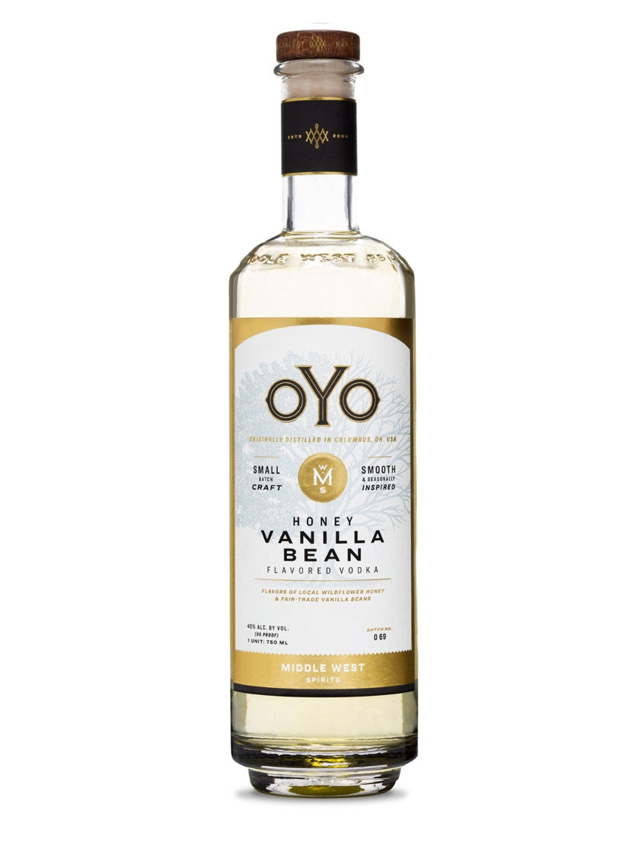 Oyo Honey Vanilla Bean Middle west Spirits Small Batch Craft (Batch 077) 750 ml