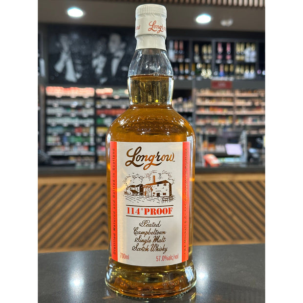 Longrow 114 Proof Peated Campbeltown Single Malt Scotch 700ml