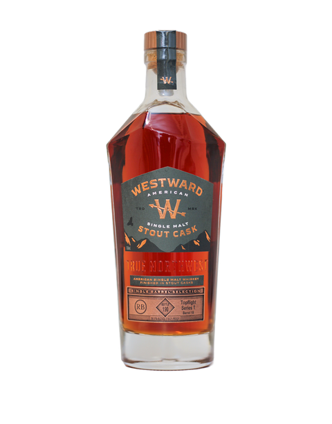 Westward Stout Cask Barrel No. 18 Topflight Series single barrel American single malt whiskey 750ml
