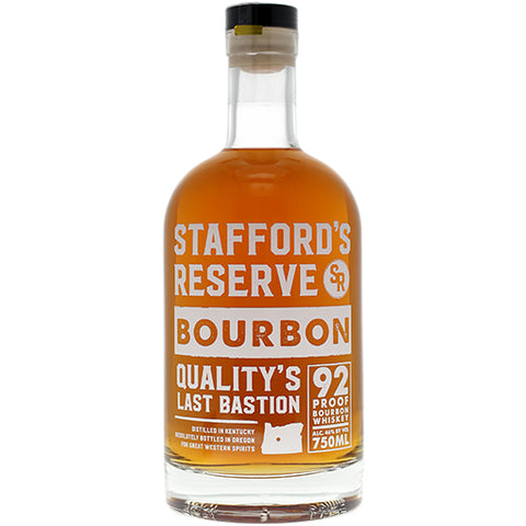 Stafford's Reserve Bourbon Quality's Last Bastion 750 ML