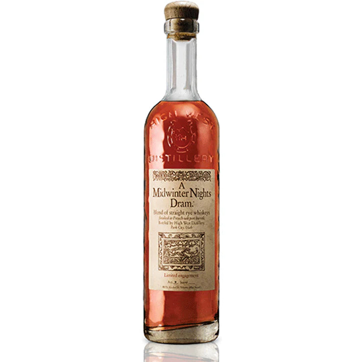 High West A Midwinter Night's Dram blend of straight rye whiskeys 750ml