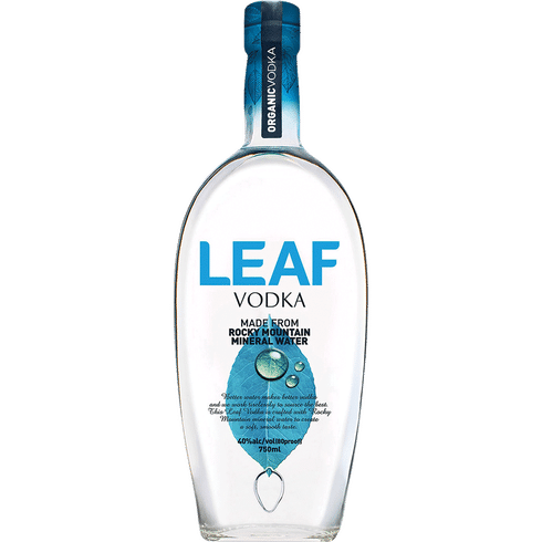 Leaf Rocky Mountain Mineral Water Vodka 750ml