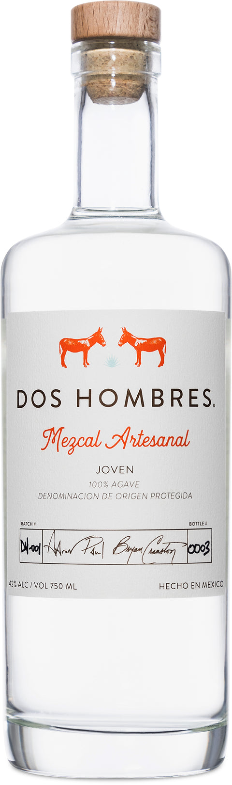 Dos Hombres Mezcal Artesanal Joven / w Fever Tree Sparkling Grapefruit gift 750 ml