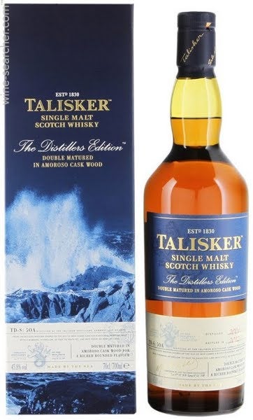 Talisker Talisker Single Malt Scotch The Distillers Edition Double Matured in Amoroso Cask Wood 750 ml