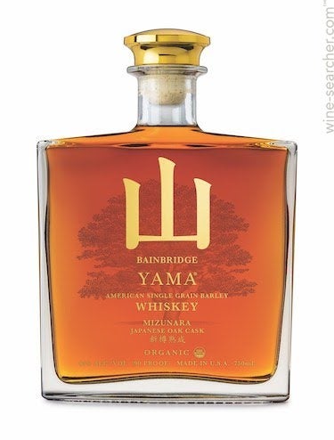 Bainbridge Bainbridge Yama American Single Grain Barley Whiskey Mizunara Japanese Oak Cask 750 ml