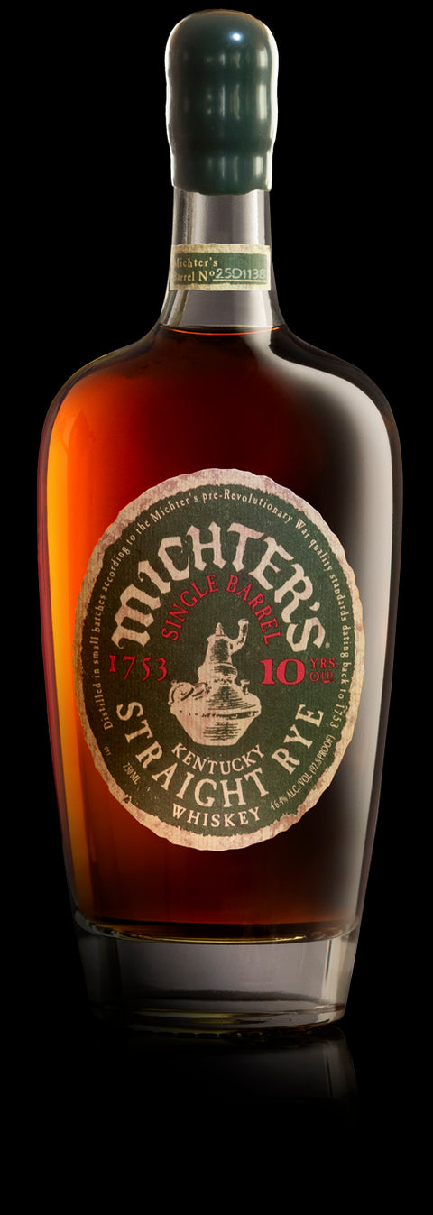 Michter's 10 Year Single Barrel Kentucky Straight Rye 750ml bottle, 2025 release