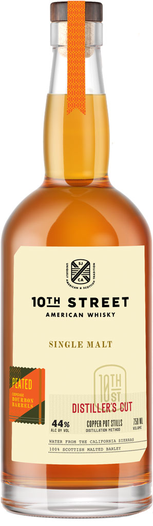 10th Street American Single Malt Distillers Cut 750ml