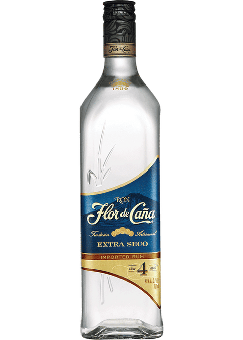 Flor de Caña Extra Seco 4 1L