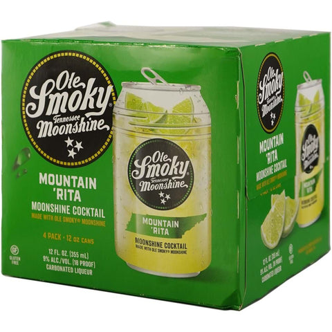 Ole Smoky Tennessee Moonshine Mountain Rita (4 pack) 355 ML
