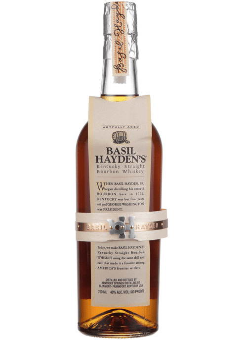 Basil Haydens Kentucky Straight Bourbon Whiskey 750 ml