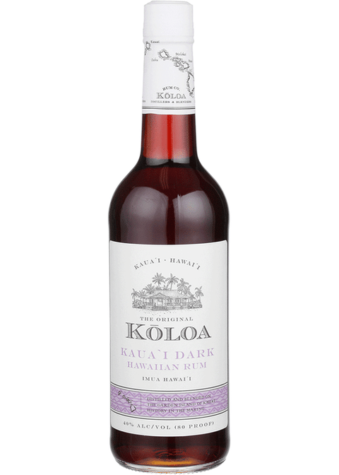 Koloa Koloa Kaua 'I Dark Hawaiian Rum 1 L