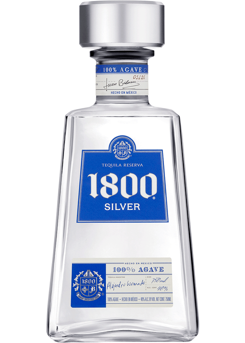 1800 Silver 750 ml