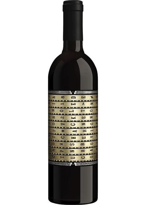 Unshackled Cabernet Sauvignon By The Prisoner Wine 750ml