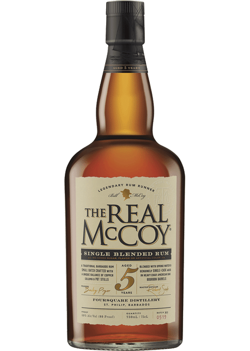 The Real McCoy 5 Year Old Rum 750ml