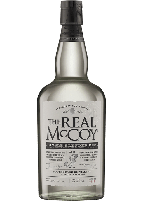 The Real McCoy 3 Year Old Rum 750 ml