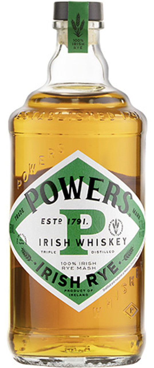 Powers Irish Rye Whiskey 750 ml