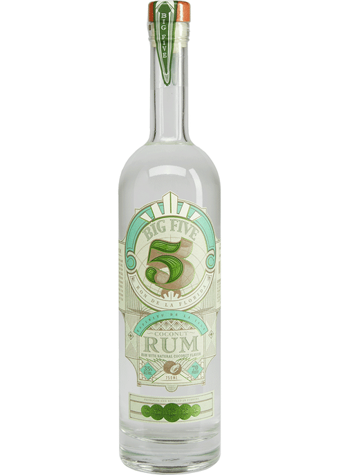 Big Five Big Five Coconut Rum 750 ml