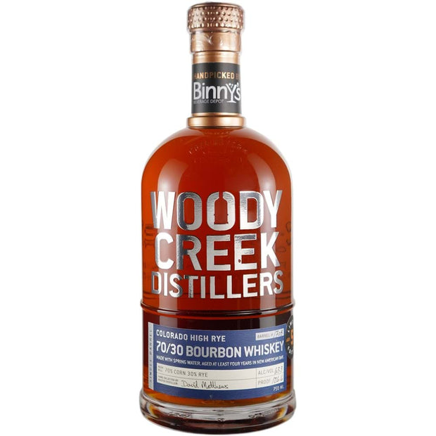 Woody Creek Distillers Limited Edition Single Barrel Colorado Straight Rye Whiskey Barrel #1934 5 year 750 ml