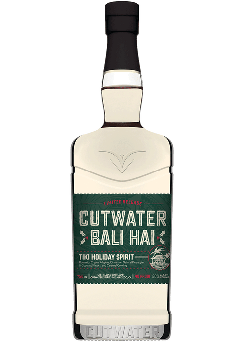 Cutwater Bali Hai Tiki Holiday Spirit Rum 750ml