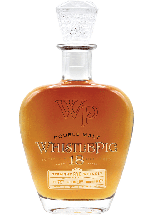 WhistlePig 18 Year Double Malt Single Barrel Straight Rye 750 ml (Touch of Modern)