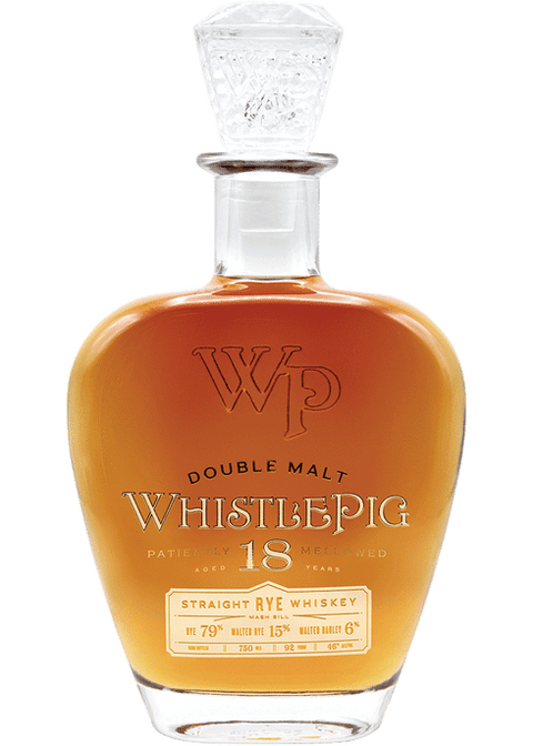 WhistlePig 18 Year Double Malt Single Barrel Straight Rye 750 ml (Touch of Modern)