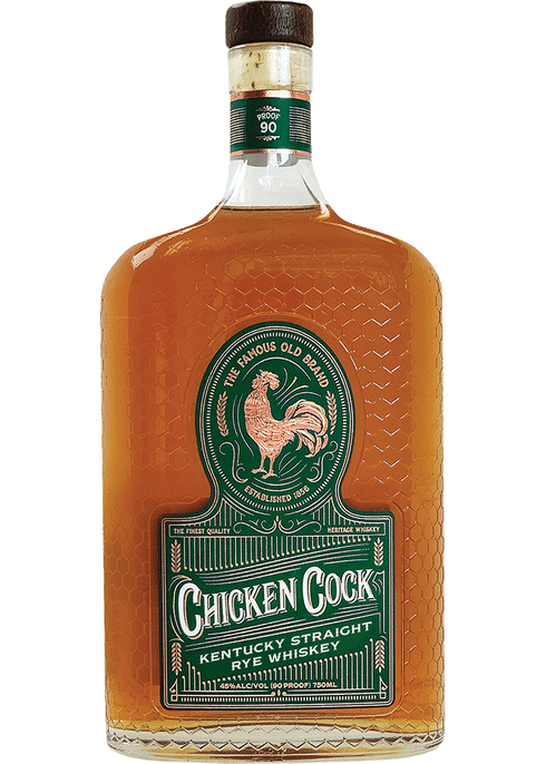 Chicken Cock Kentucky Straight Rye Whiskey 750ml