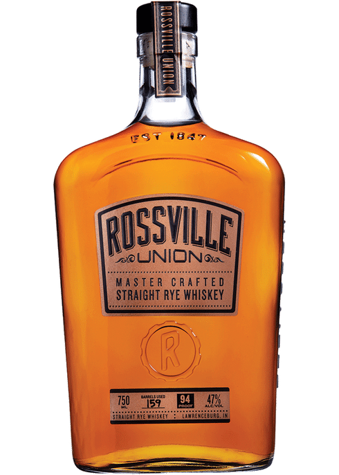 Rossville Union Straight Rye Whiskey 750ml