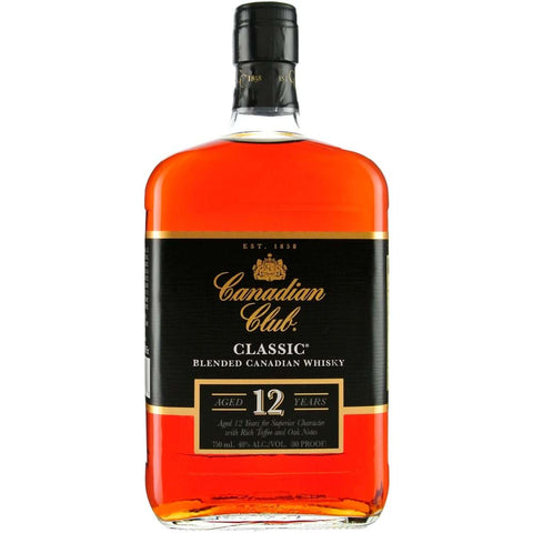 Canadian Club 12yr 750ml