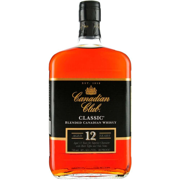 Canadian Club 12yr 750ml